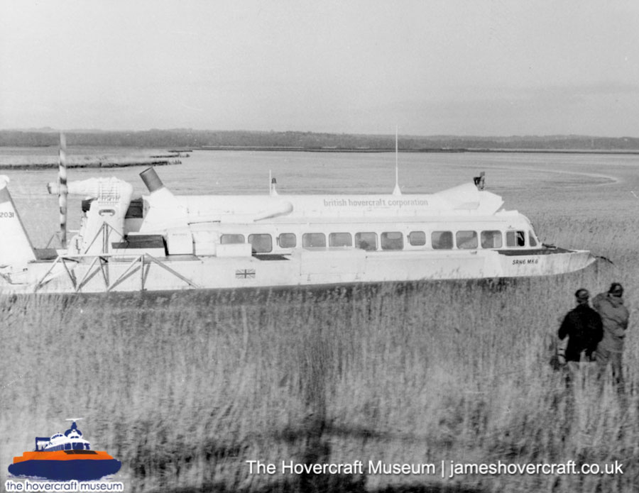 SRN6 Twin-prop (Mark 6) -  (credit: The <a href='http://www.hovercraft-museum.org/' target='_blank'>Hovercraft Museum Trust</a>).